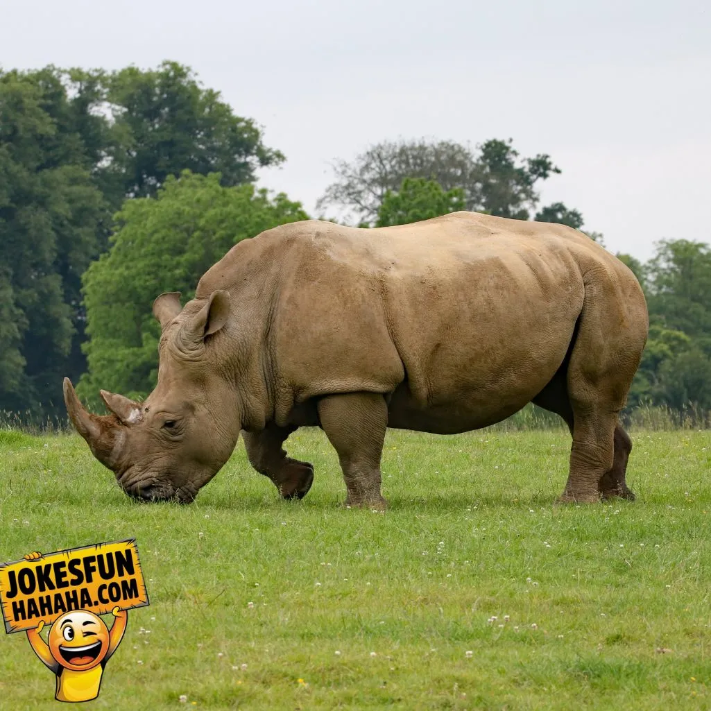 A Rhinos Favorite Hobby