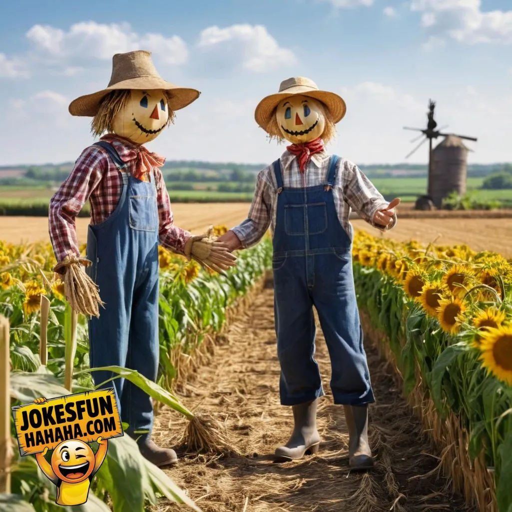 farmer say to the scarecrow