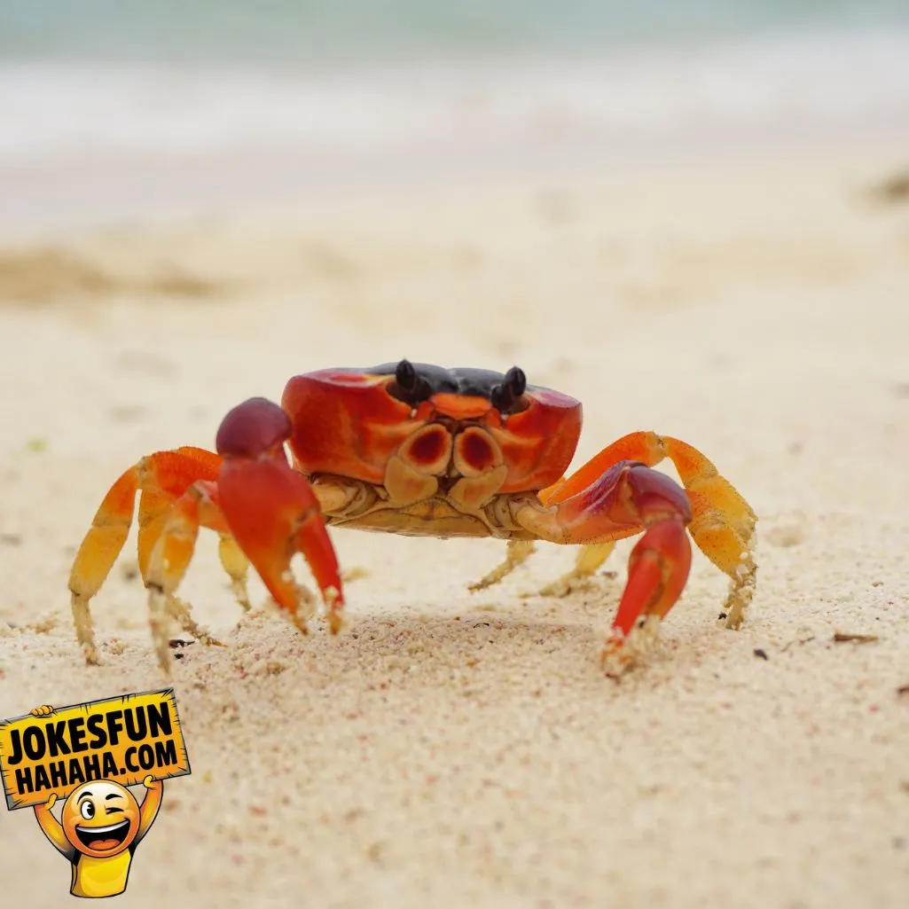 Hear A Joke About A Crab