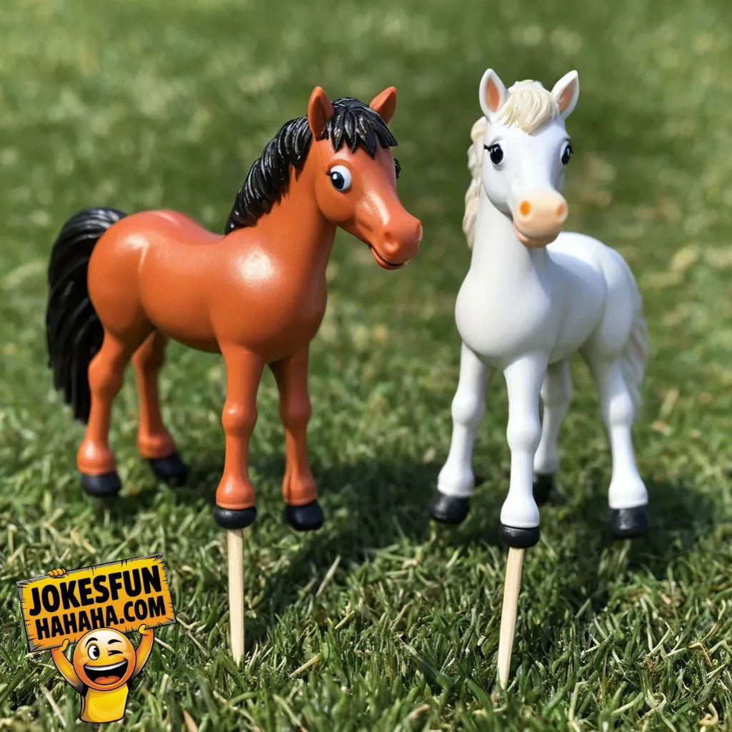 horse is a little