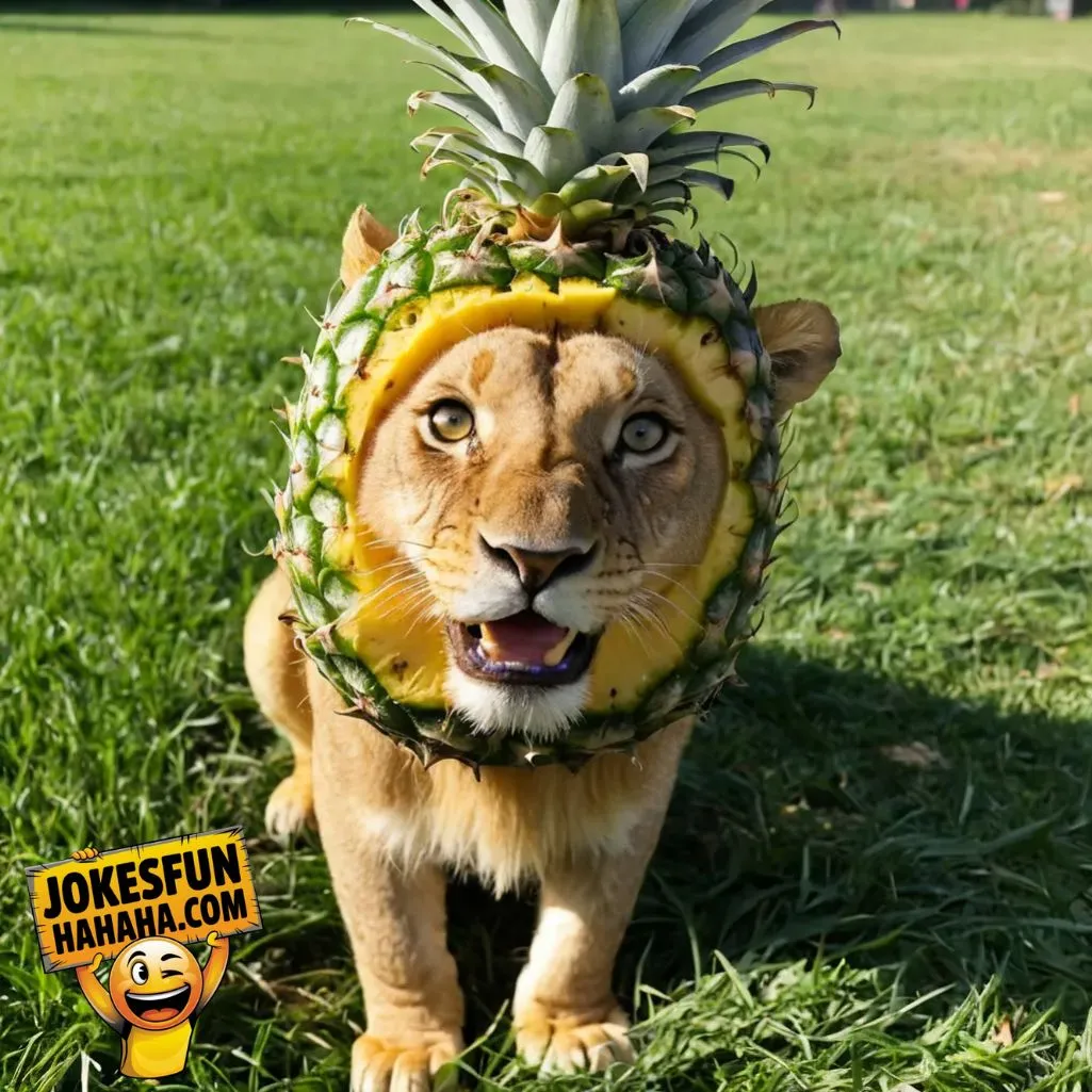 lion this pineapple