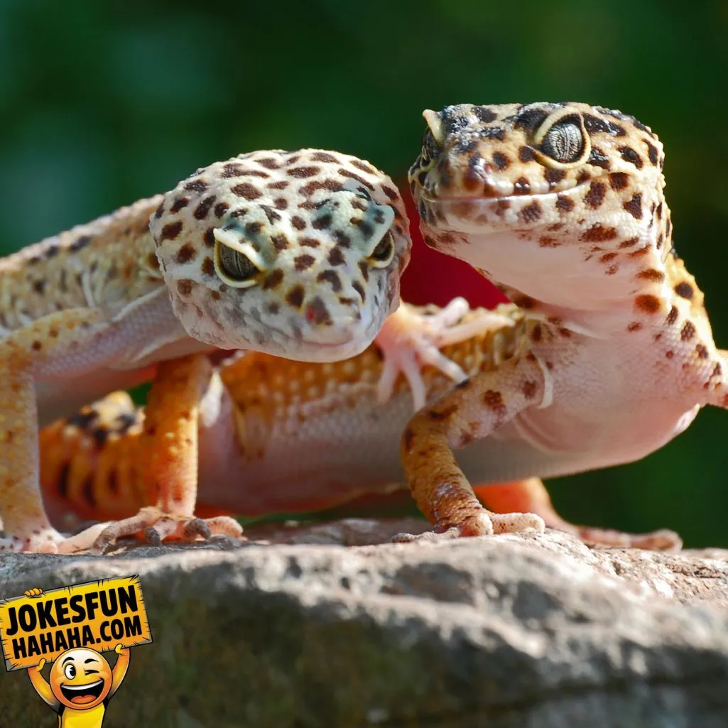 Lizards Show Affection