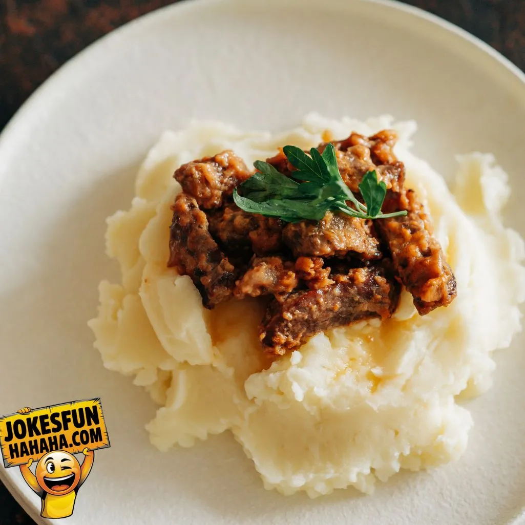 Mashed Potatoes Say To The Gravy