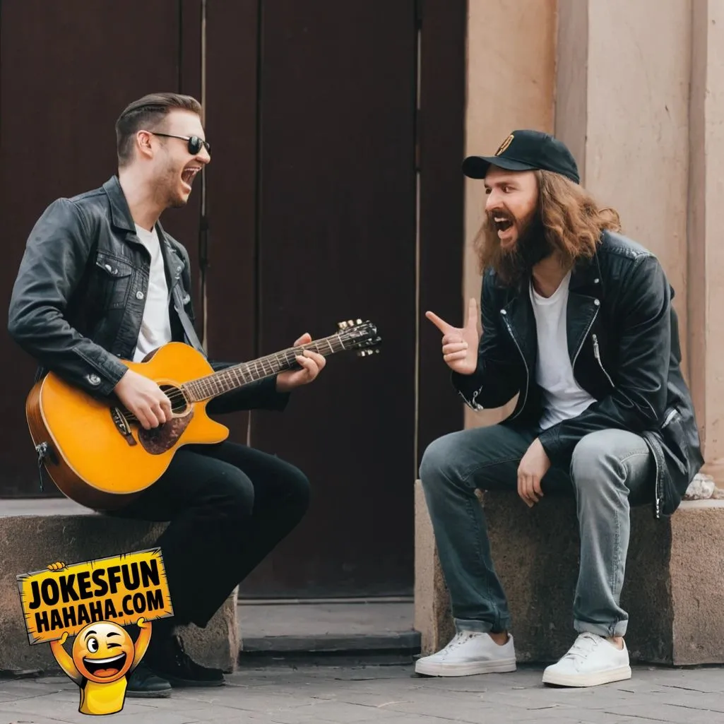 guitarist say to the musician
