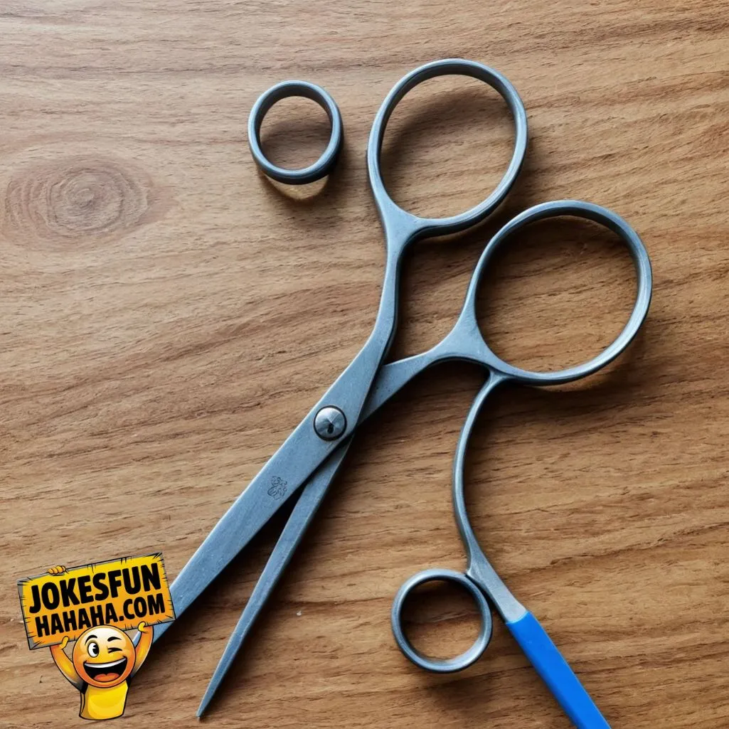 My scissors are comedians