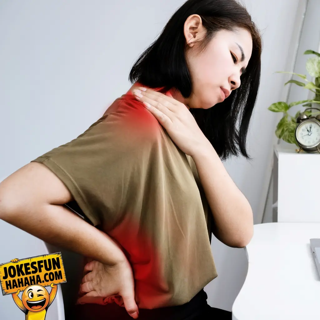 Neck Say To The Shoulders