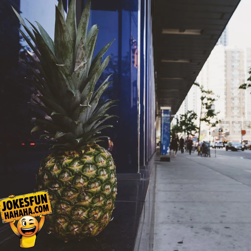 Pineapple Cross The Road