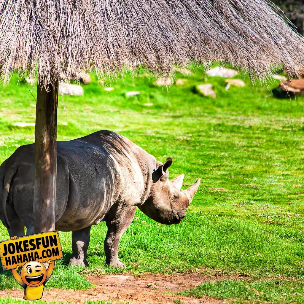 Rhino Bring An Umbrella