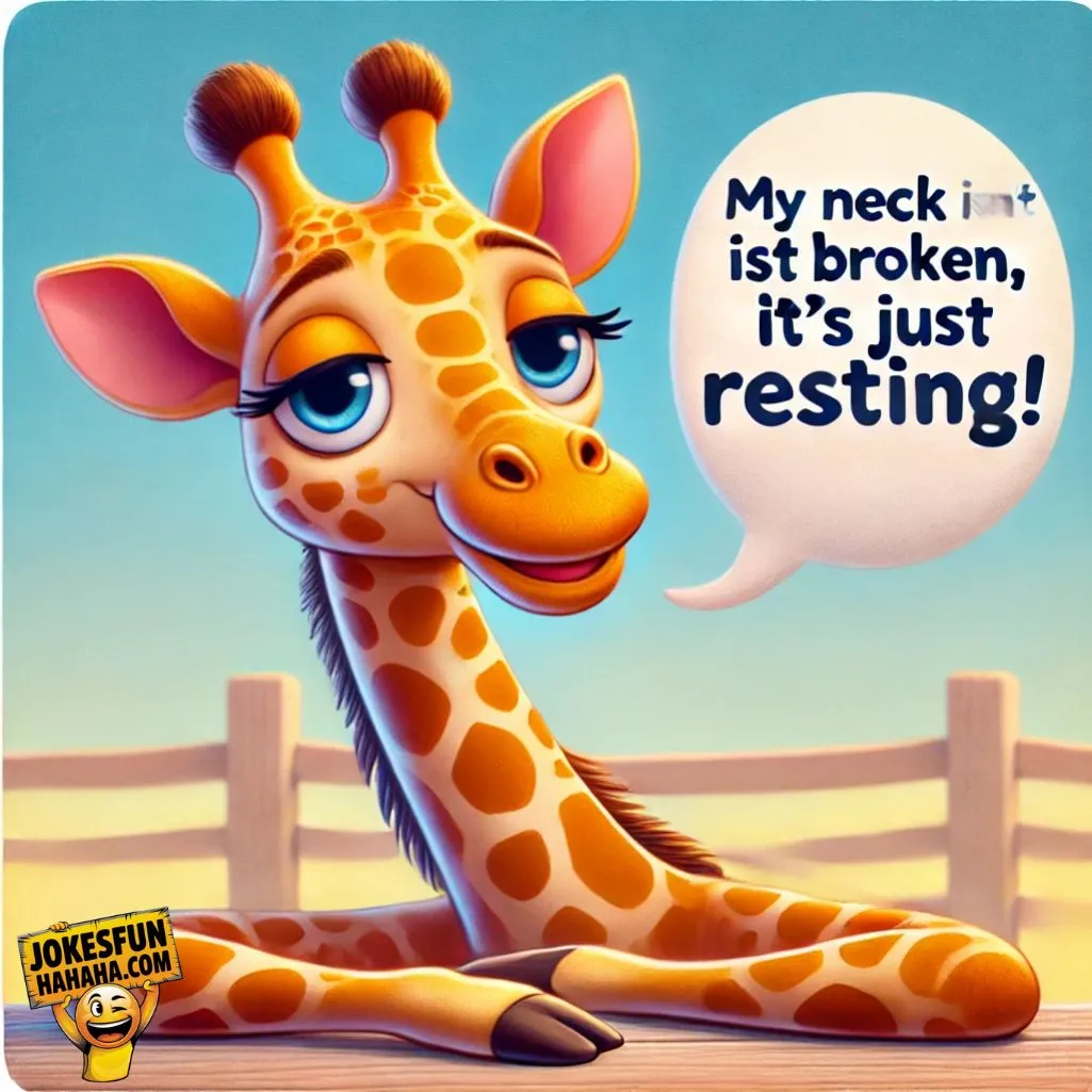Short Neck Jokes One Liners