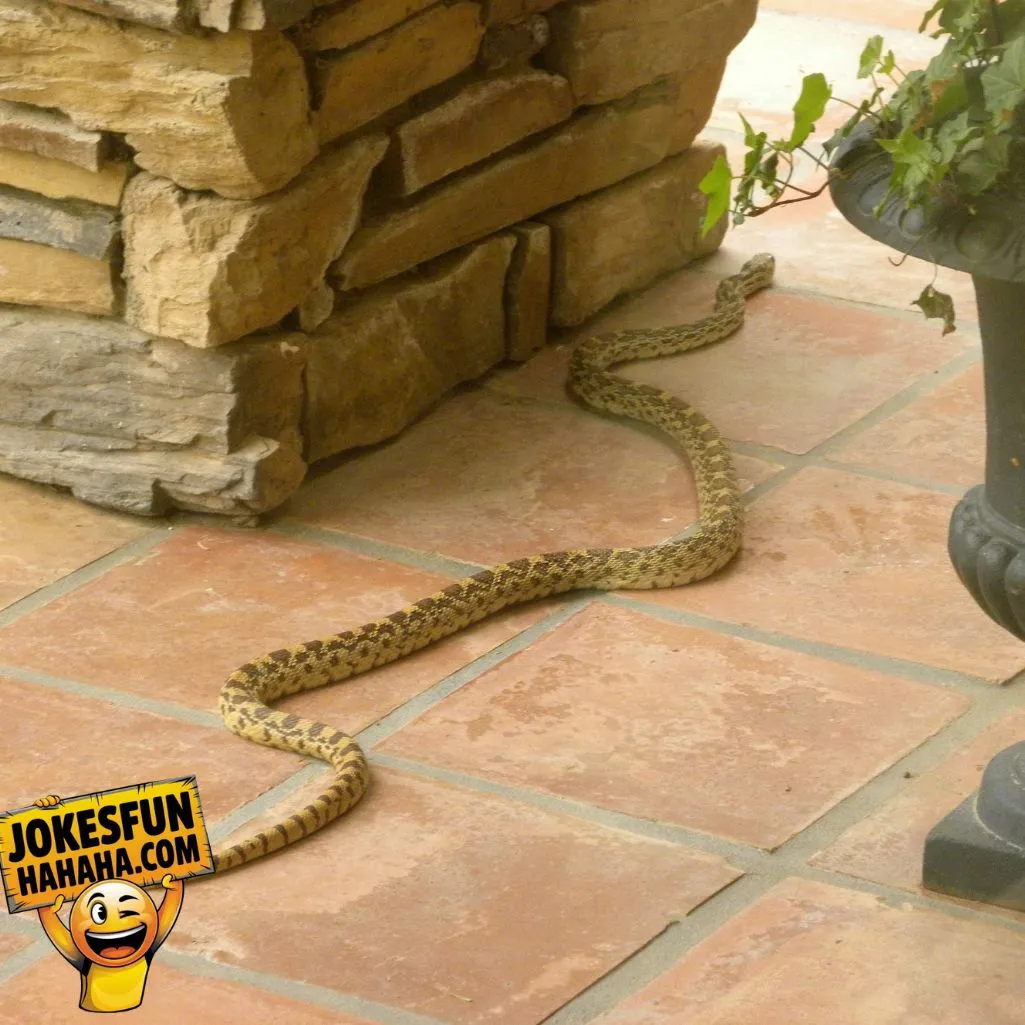 Slither In For A Laugh