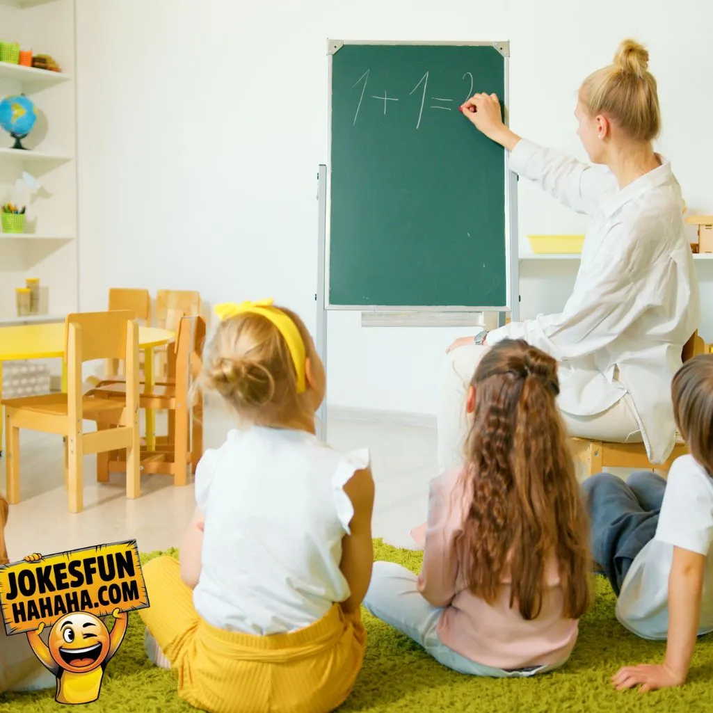 Teacher Sit On The Clock