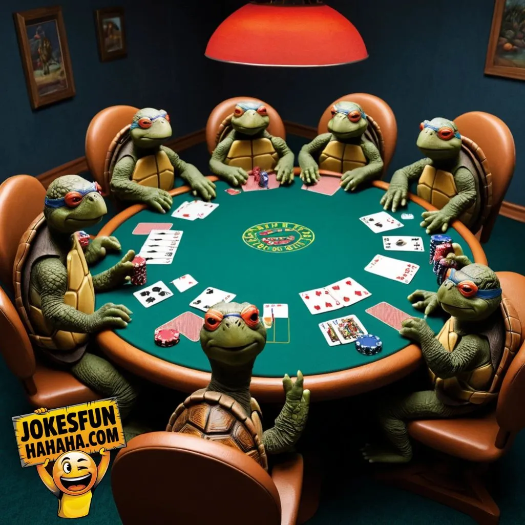 turtles good at poker