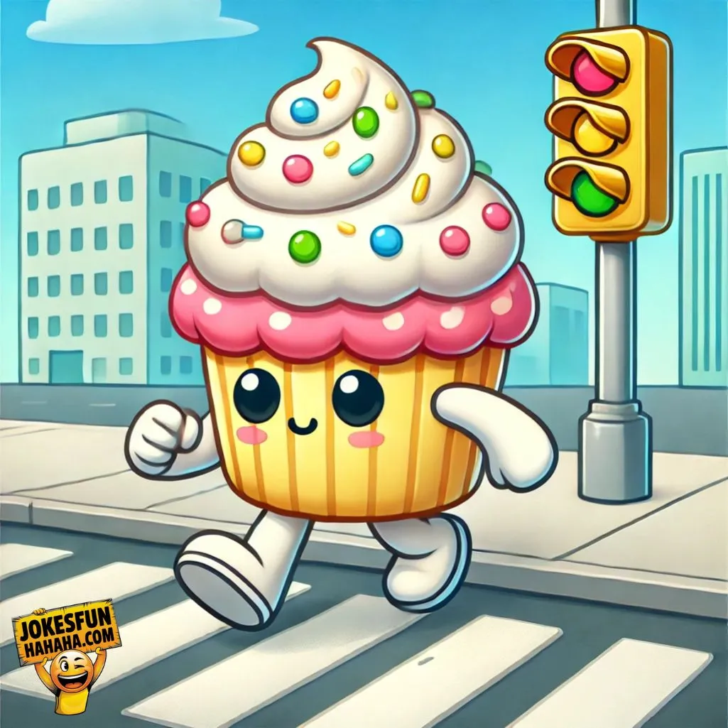 Cupcake Cross The Road