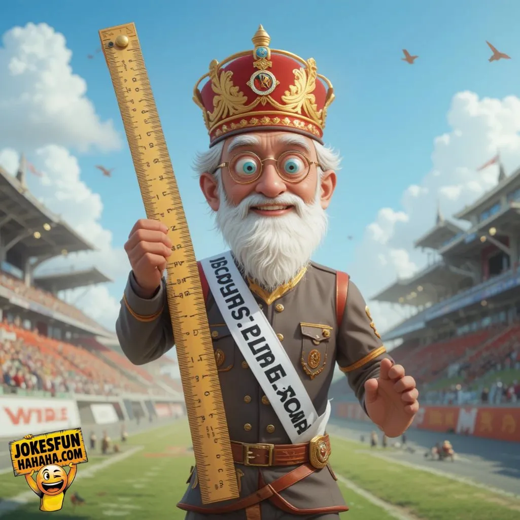 Did You Hear About The Ruler Who Won The Race