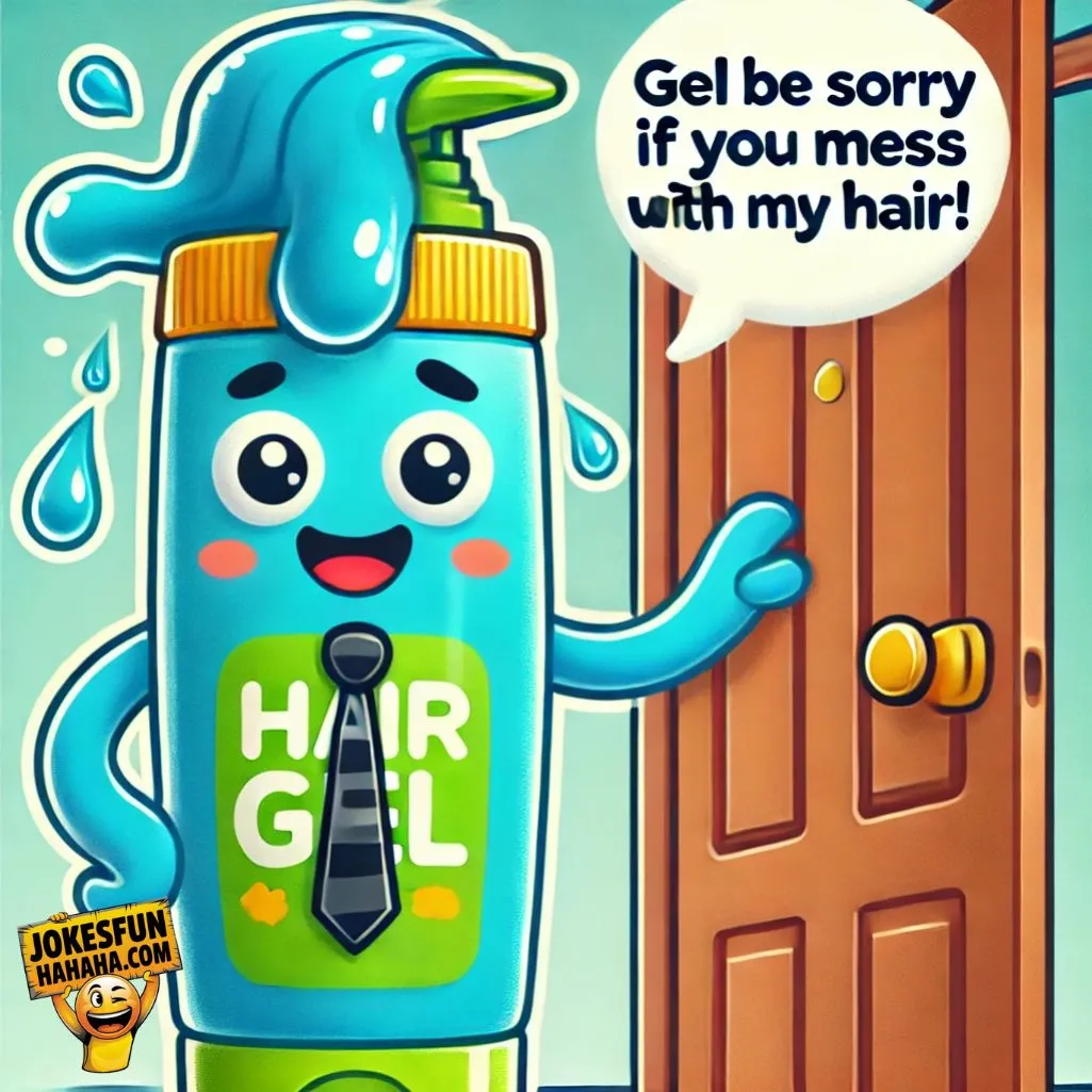 Gel Be Sorry If You Mess Up My Hair