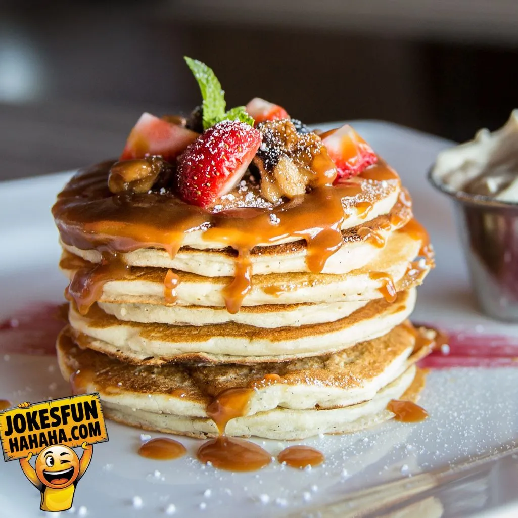 Pancakes Stacked High