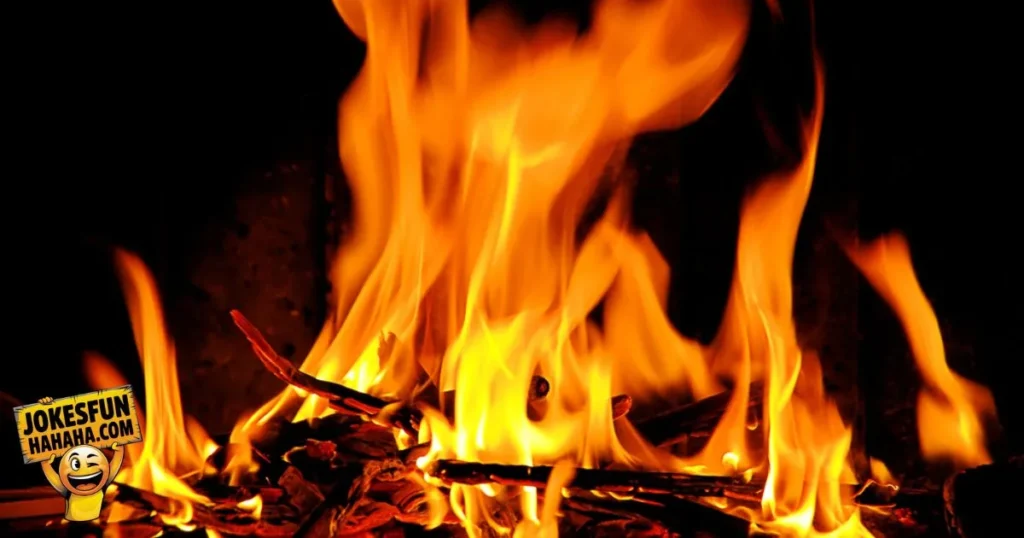 Blazing Fire Puns