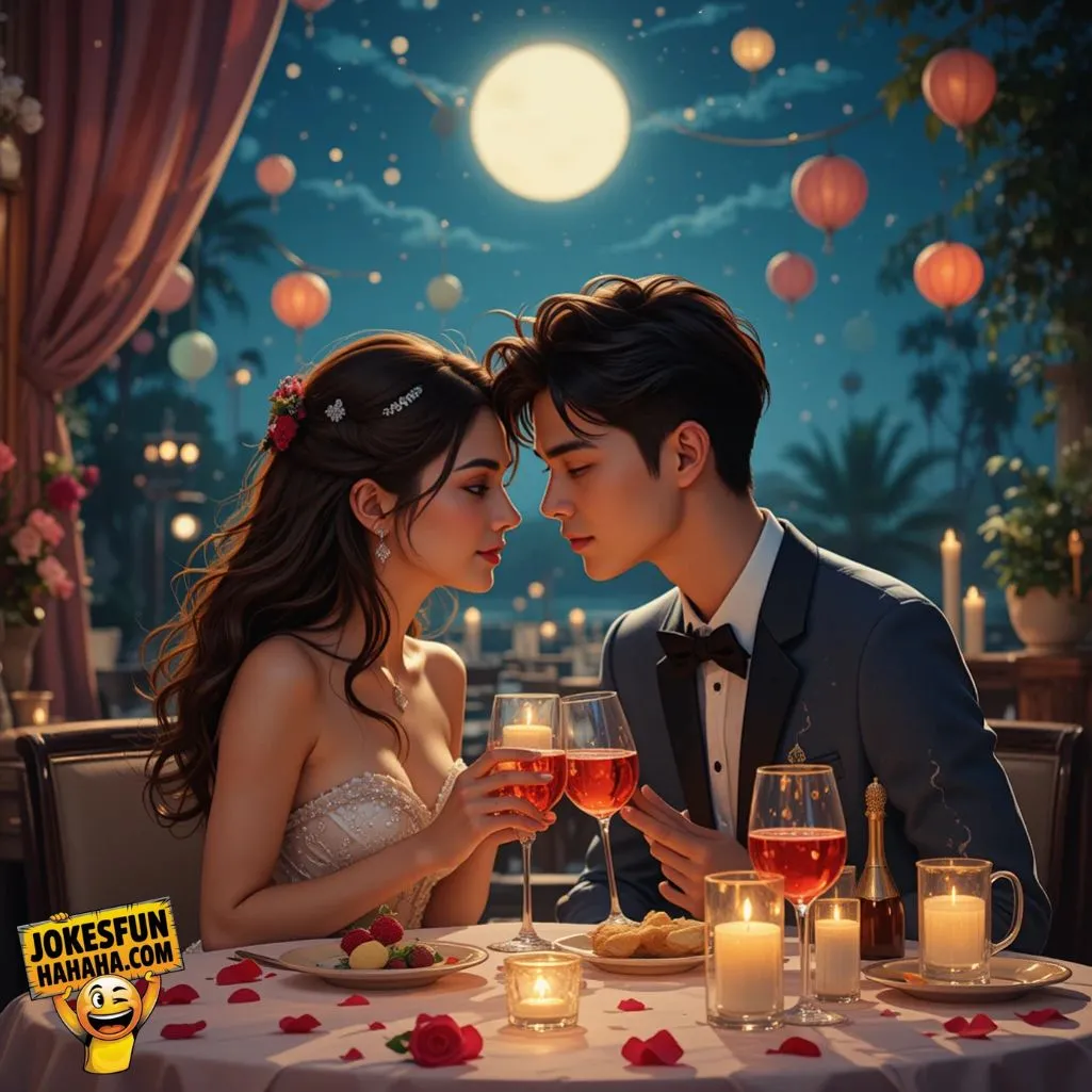 He Heard It Was Going To Be A Highly Romantic Night