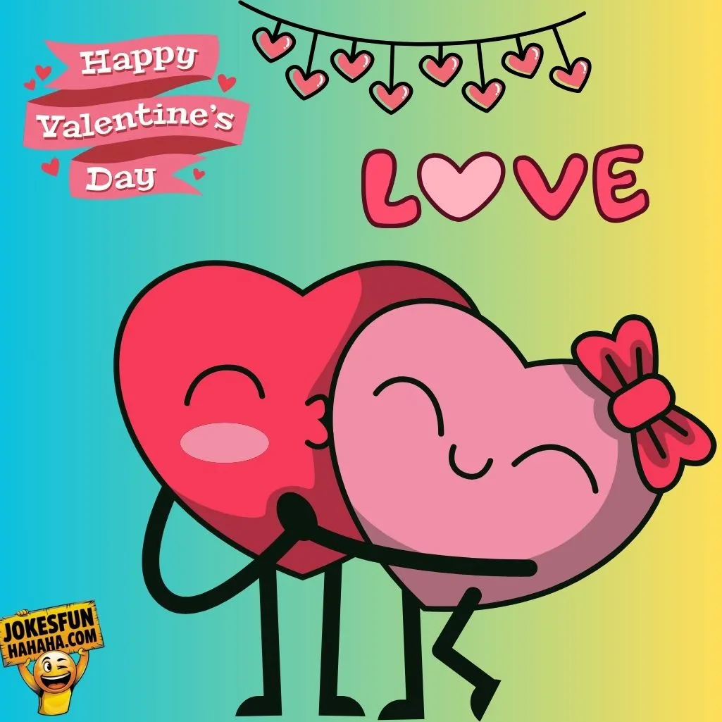Hearts On Valentines Day