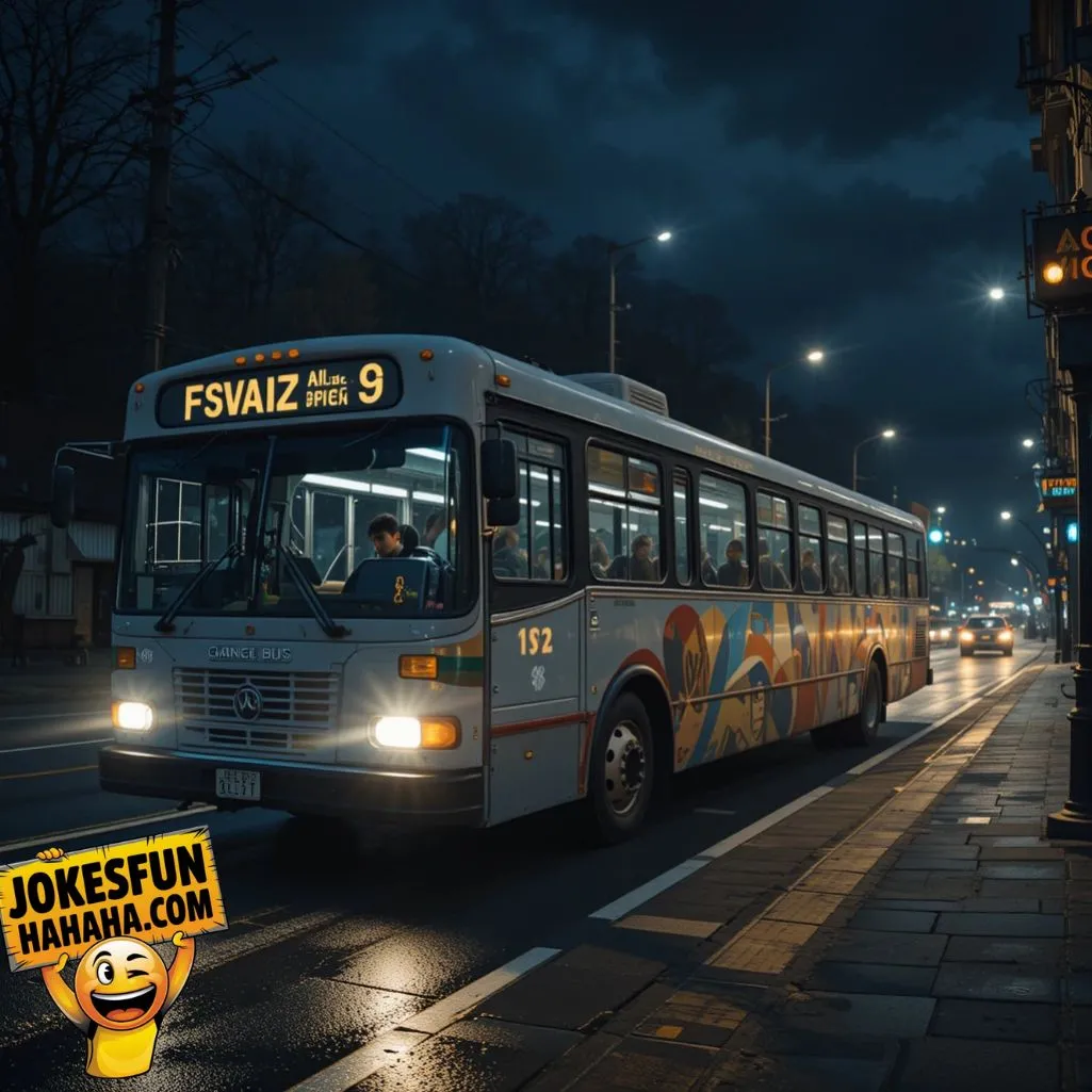Bus Say After A Long Day