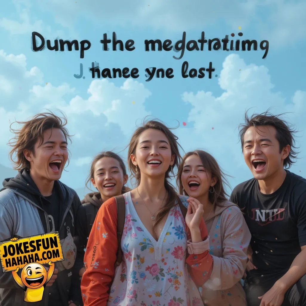 Dump The Negativity And Embrace The Laughs