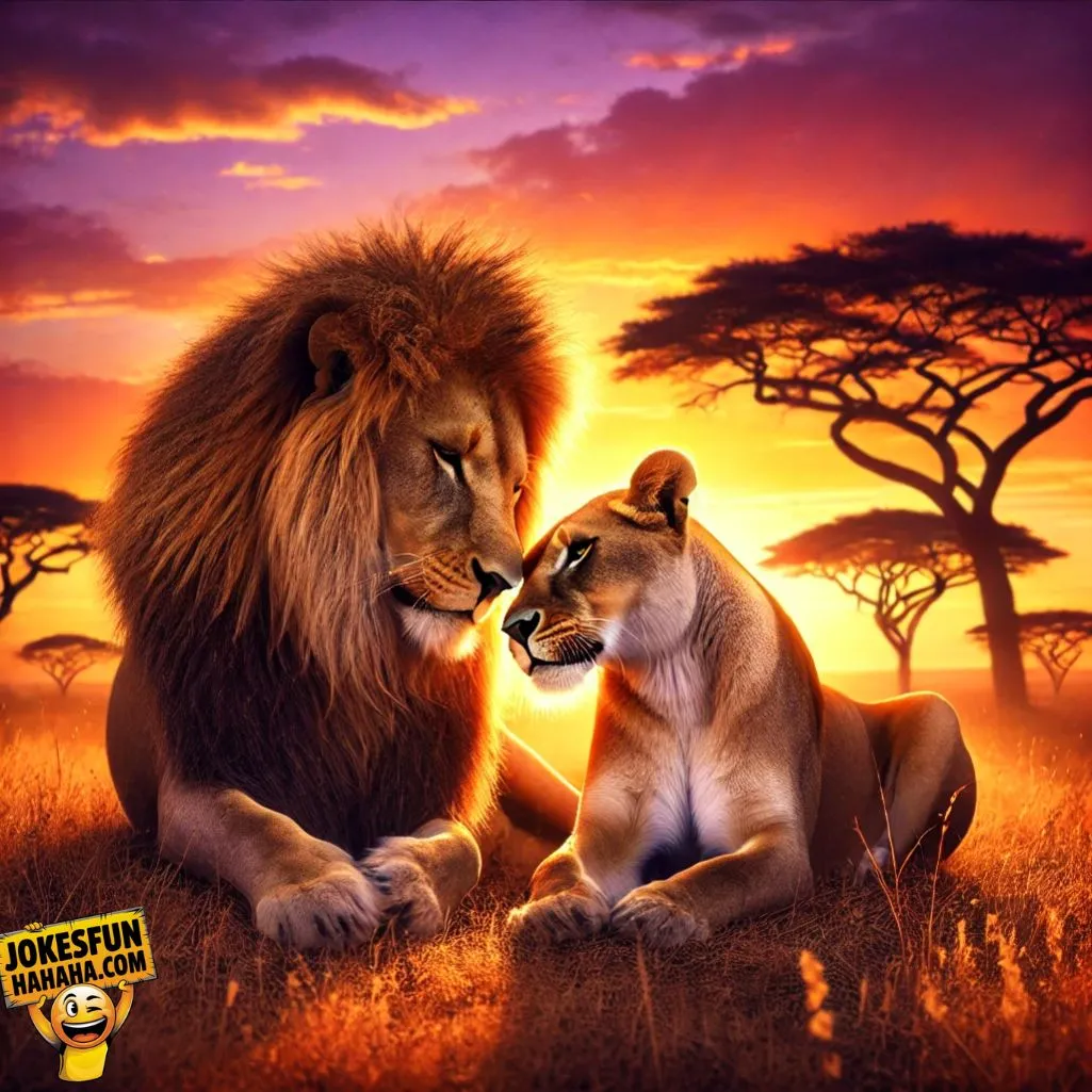 Lion Love Puns