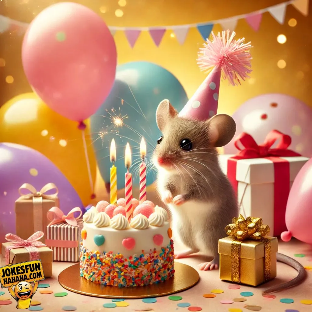 Mouse Birthday Puns