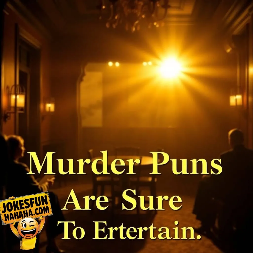 Murder Puns Are Sure To Entertain
