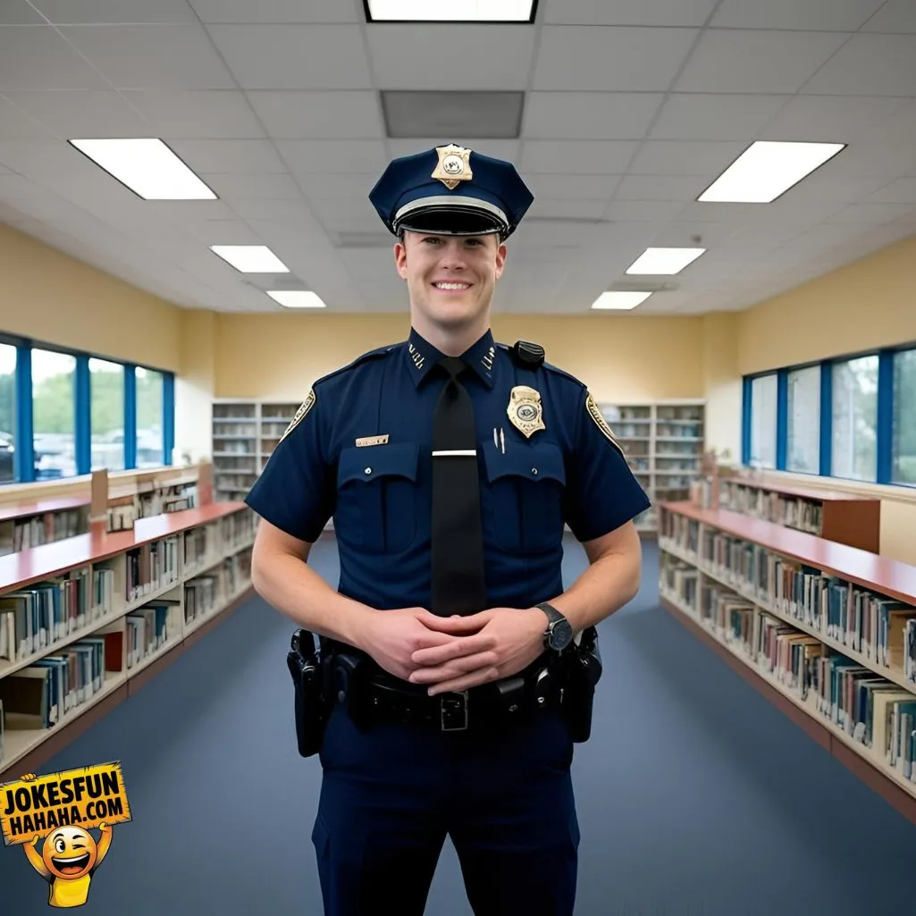 Police Station Is Like A Library