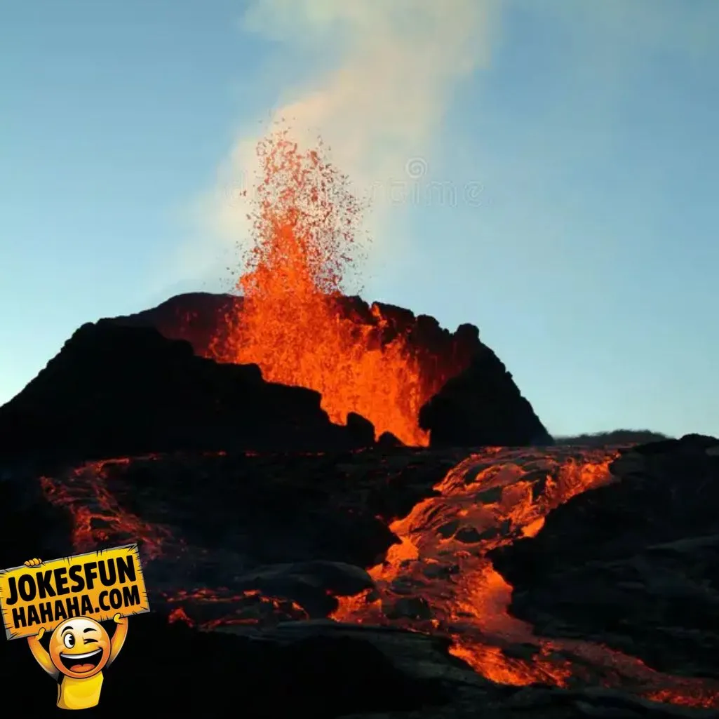 Volcano Jokes And One Liners